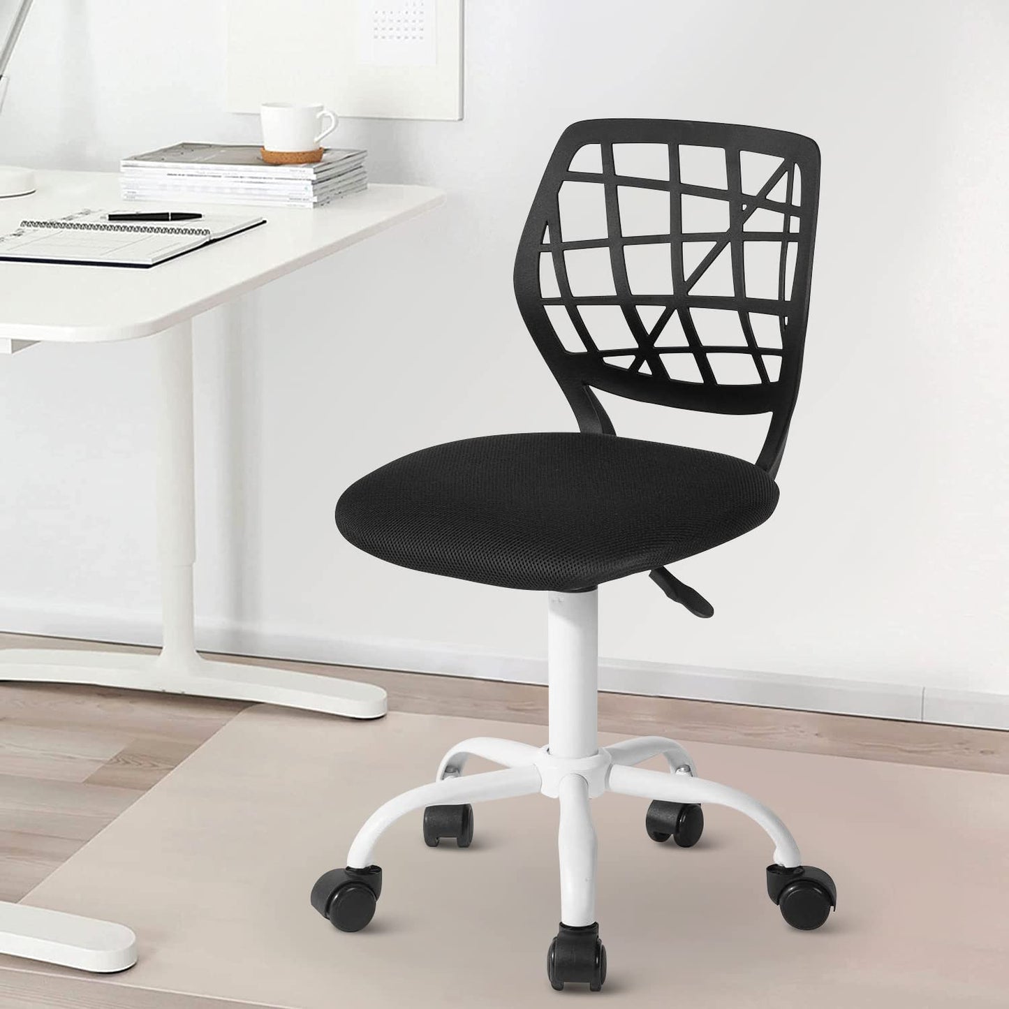 Silla Escritorio Carnation Negra Con Tapizado De Mesh