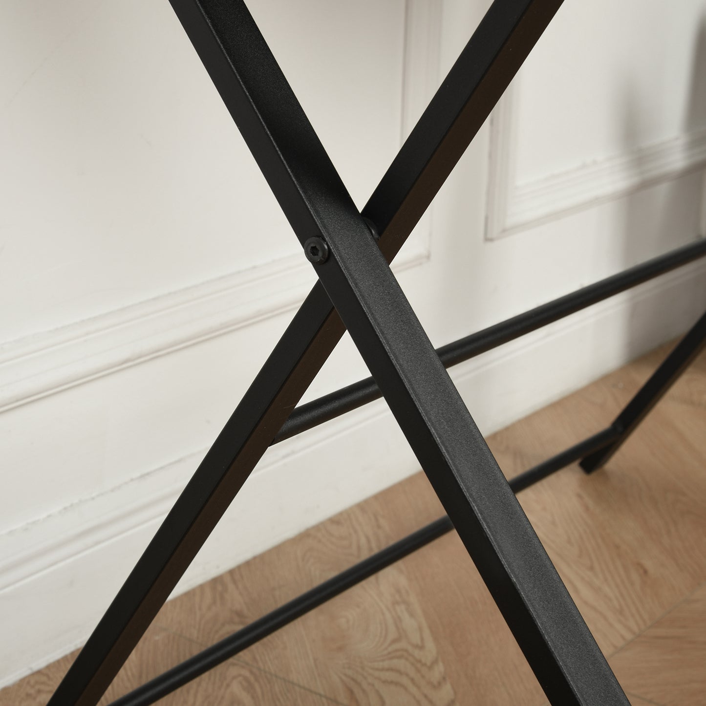 Escritorio Oficina Plegable + Silla Oficina Negra