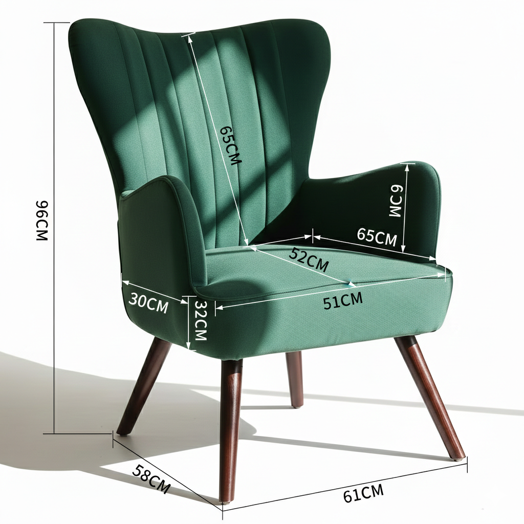 Cyber Gomyhome Sillón Tapizado Personalizable