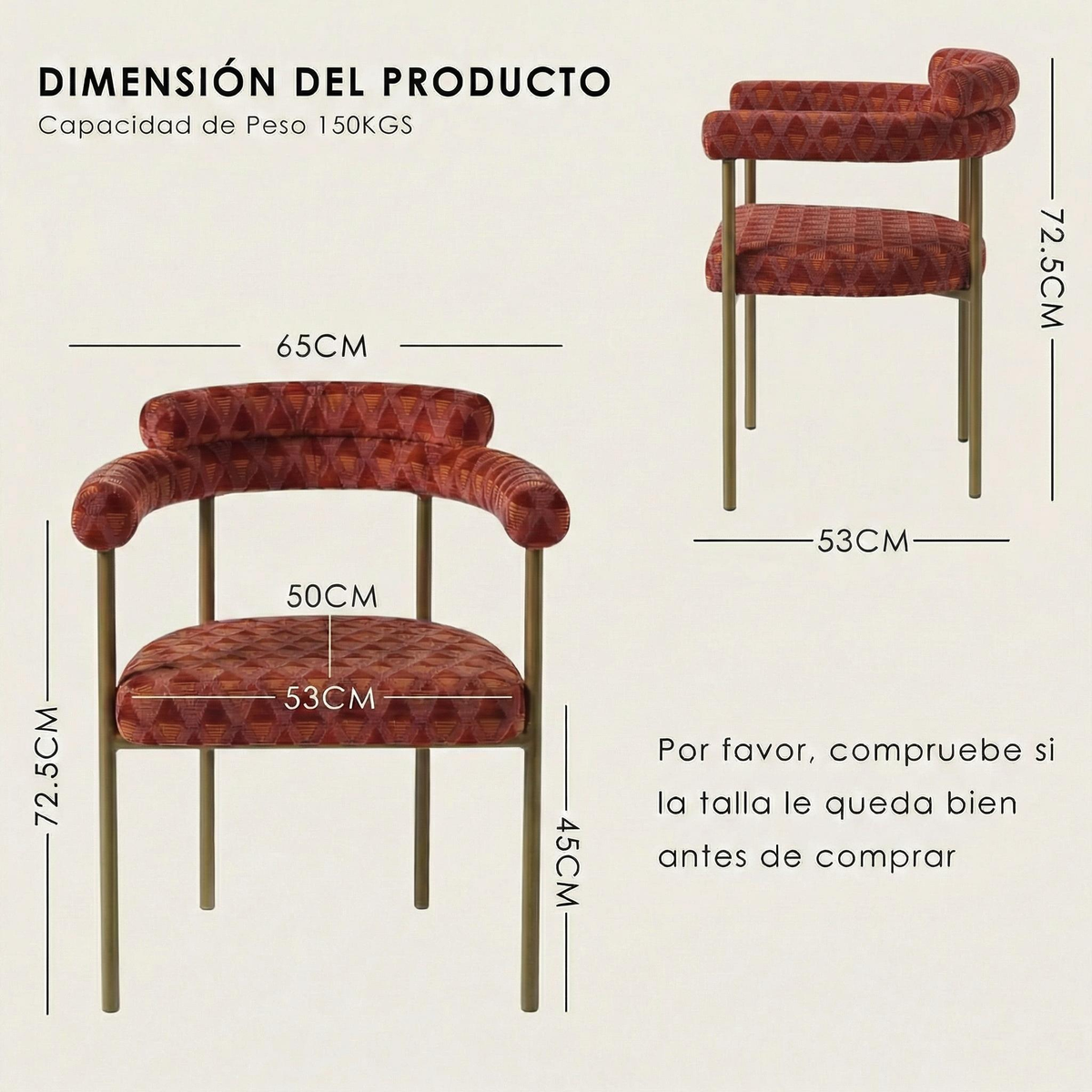 Cyber Sillas de Comedor Modernas Flower