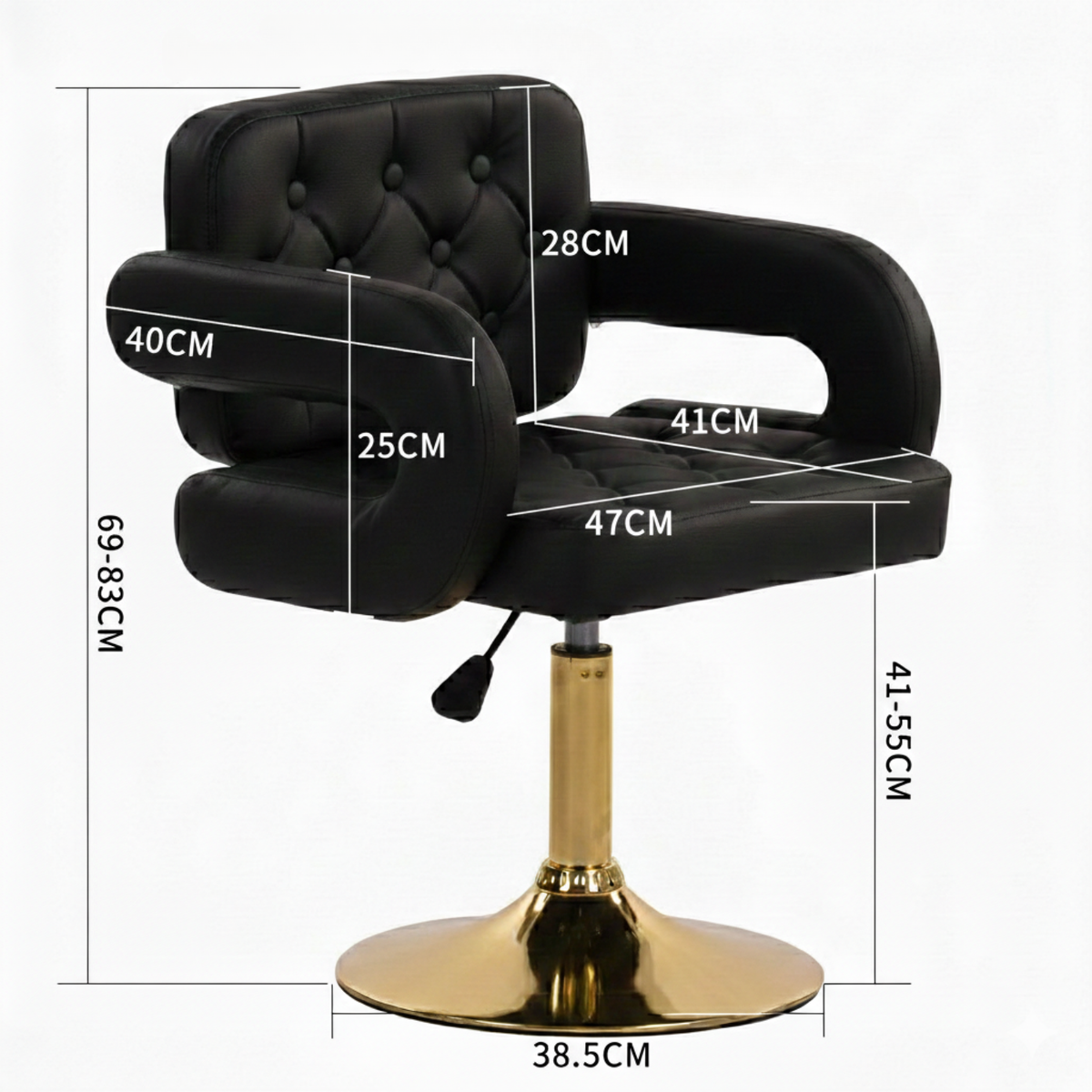Cyber Gomyhome Silla de Tocador Personalizable