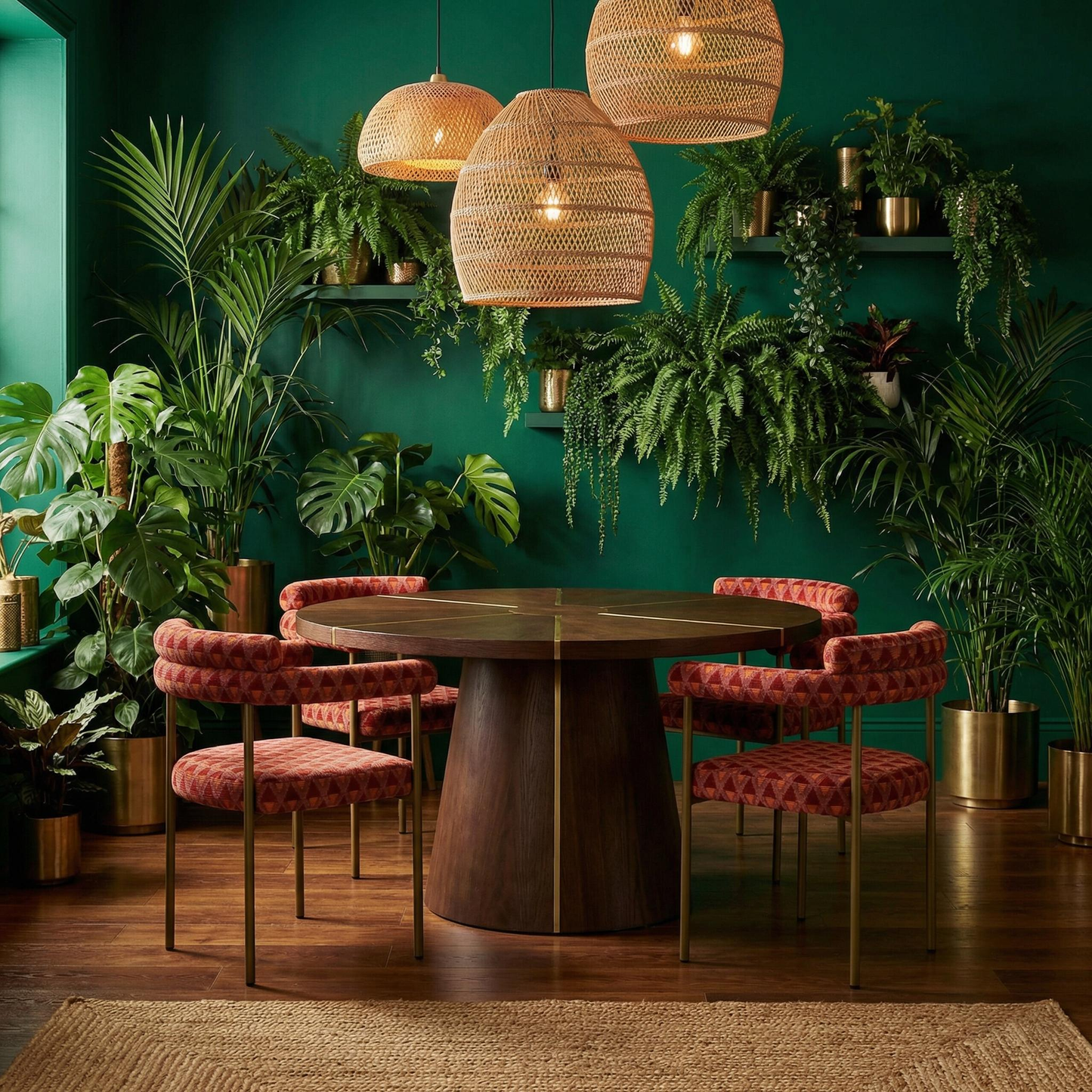 Cyber Sillas de Comedor Modernas Flower