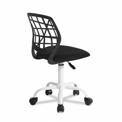 Silla Escritorio Carnation Negra Con Tapizado De Mesh