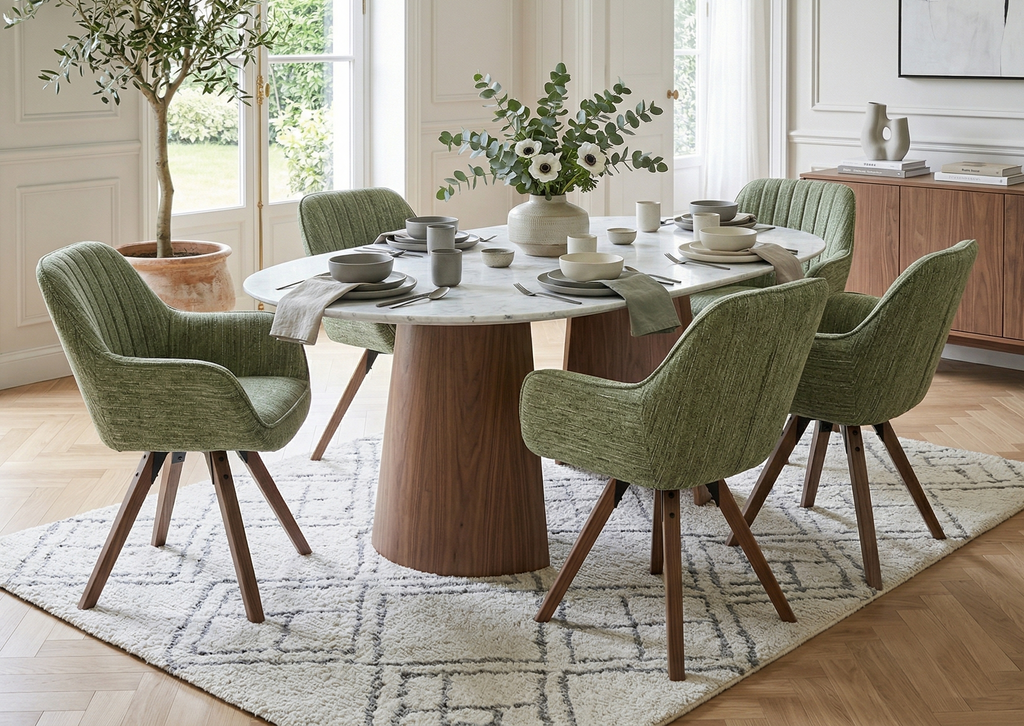 Cyber Gomyhome Sillón Personalizable Carson Olive Green