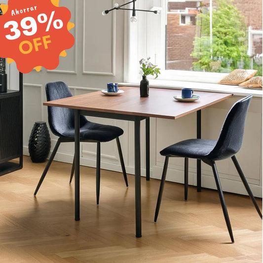 Mesa de Comedor Extendible Rectangular Clinton