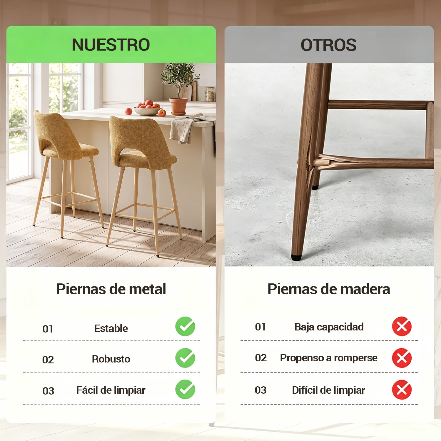 Cyber Gomyhome Banco Personalizable 2 PC - DETTA