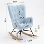 Cyber Gomyhome Sillón Personalizable Epping Blue