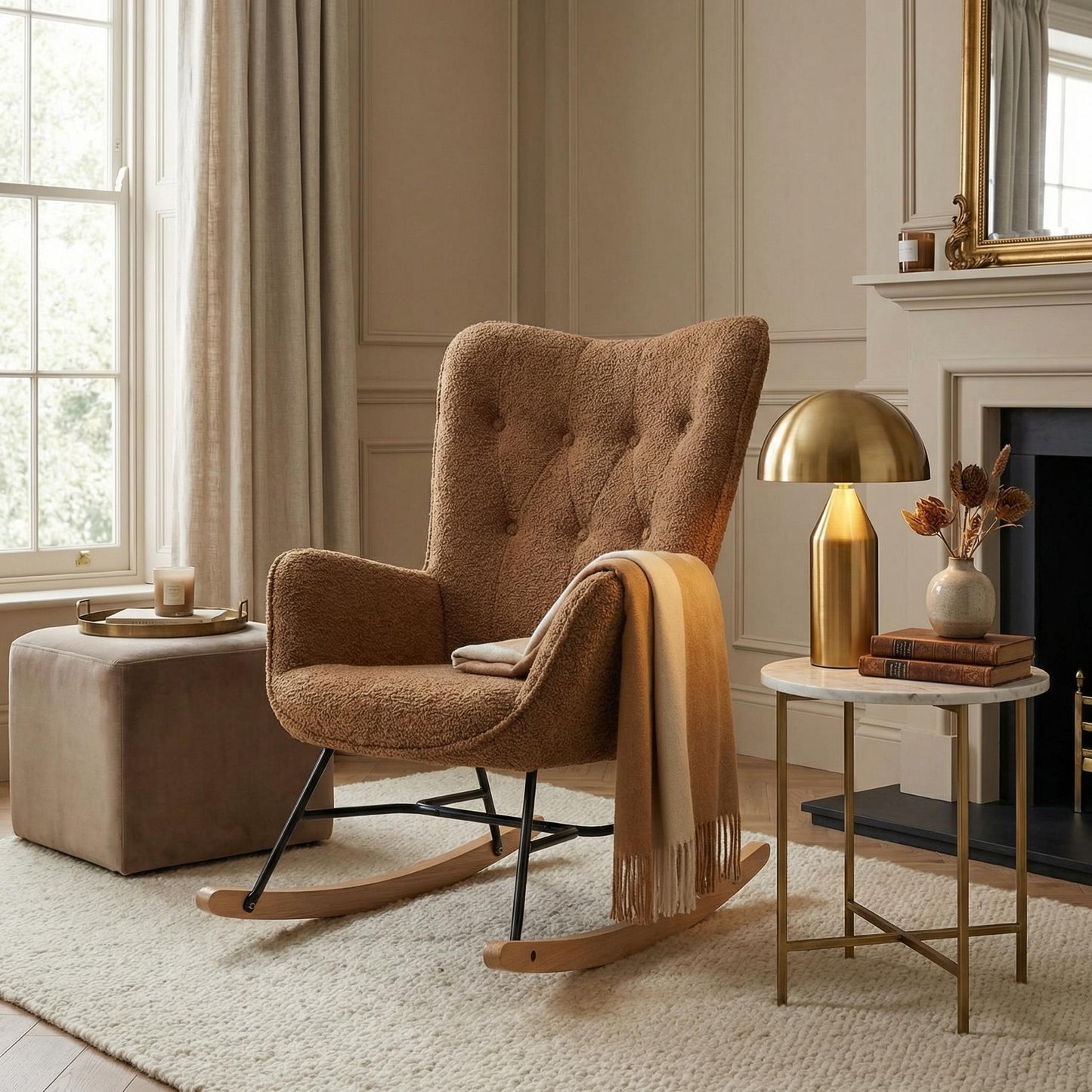 Cyber Gomyhome Sillón Personalizable Epping Brown
