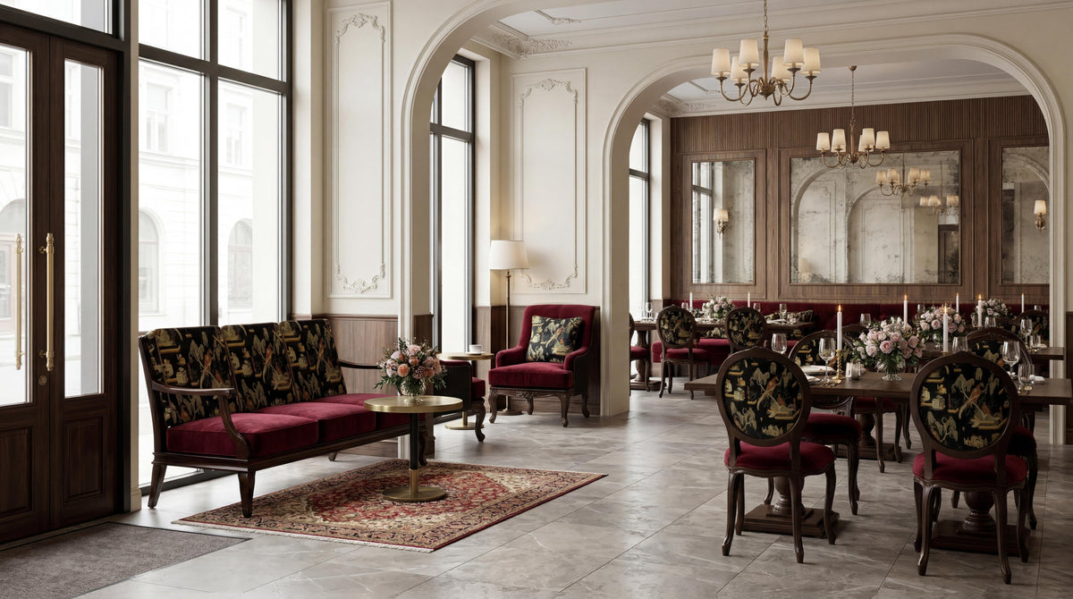 Cyber Old fashioned Sofa, Sillon & Sillas Liliana