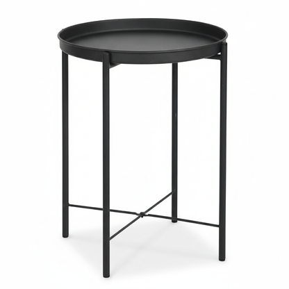 Mesa Auxiliar de Metal Moderna Pequeta Mesa de Centro Gladom