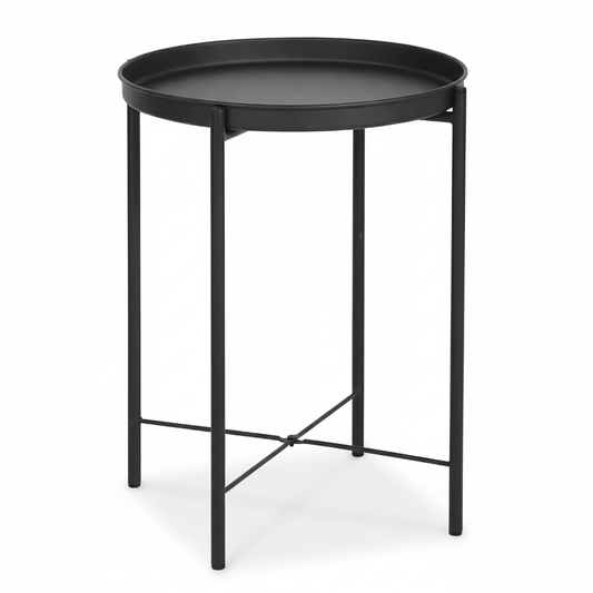 Mesa Auxiliar de Metal Moderna Pequeta Mesa de Centro Gladom