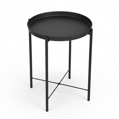 Mesa Auxiliar de Metal Moderna Pequeta Mesa de Centro Gladom