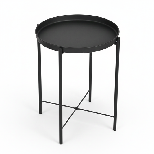 Mesa Auxiliar de Metal Moderna Pequeta Mesa de Centro Gladom