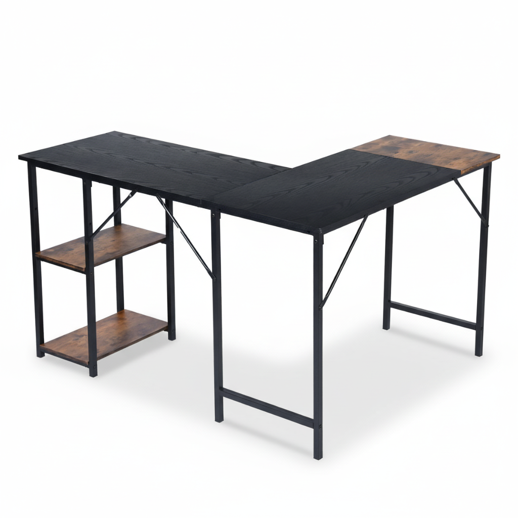 124CM Escritorio para Computadora en Forma de L Escritorio IBARRA