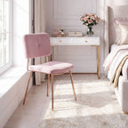 Cyber Gomyhome Silla de Comedor Personalizable Karomi Rosa