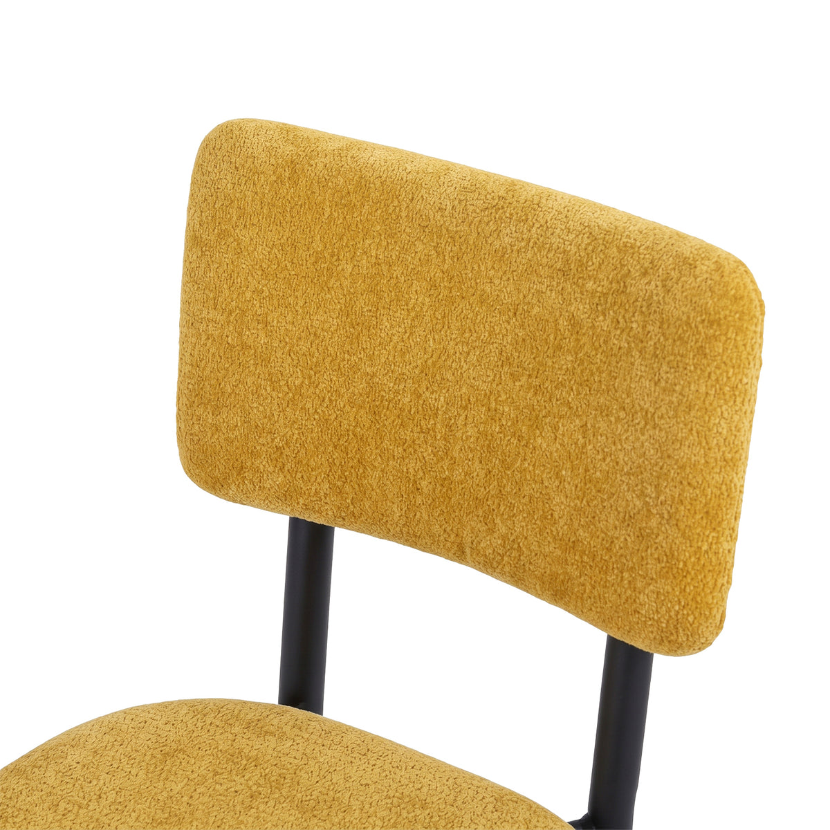 Juego de Comedor Extensible con 2 Sillas Mostaza