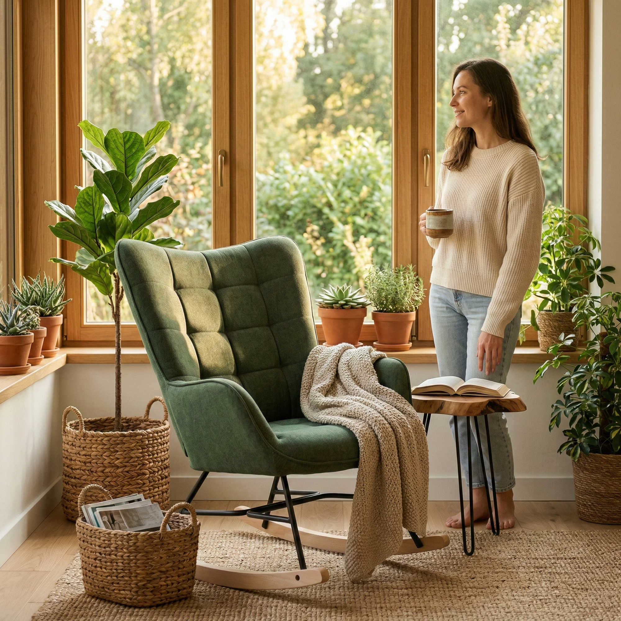 Cyber Gomyhome Sillón Personalizable Kas Green