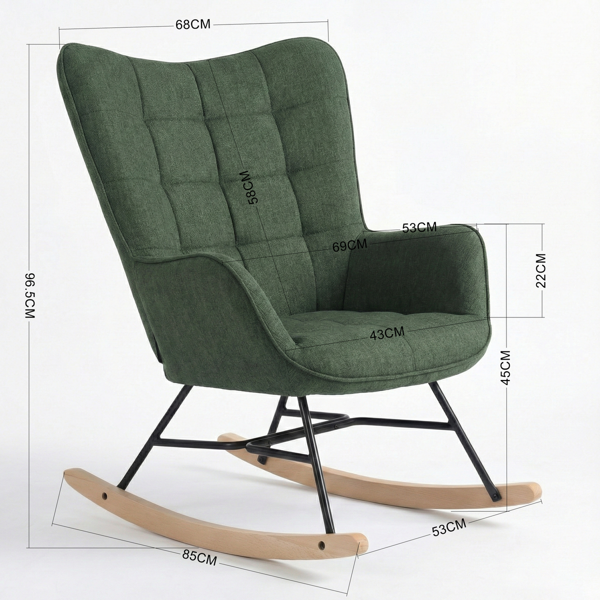 Cyber Gomyhome Sillón Personalizable Epping Green