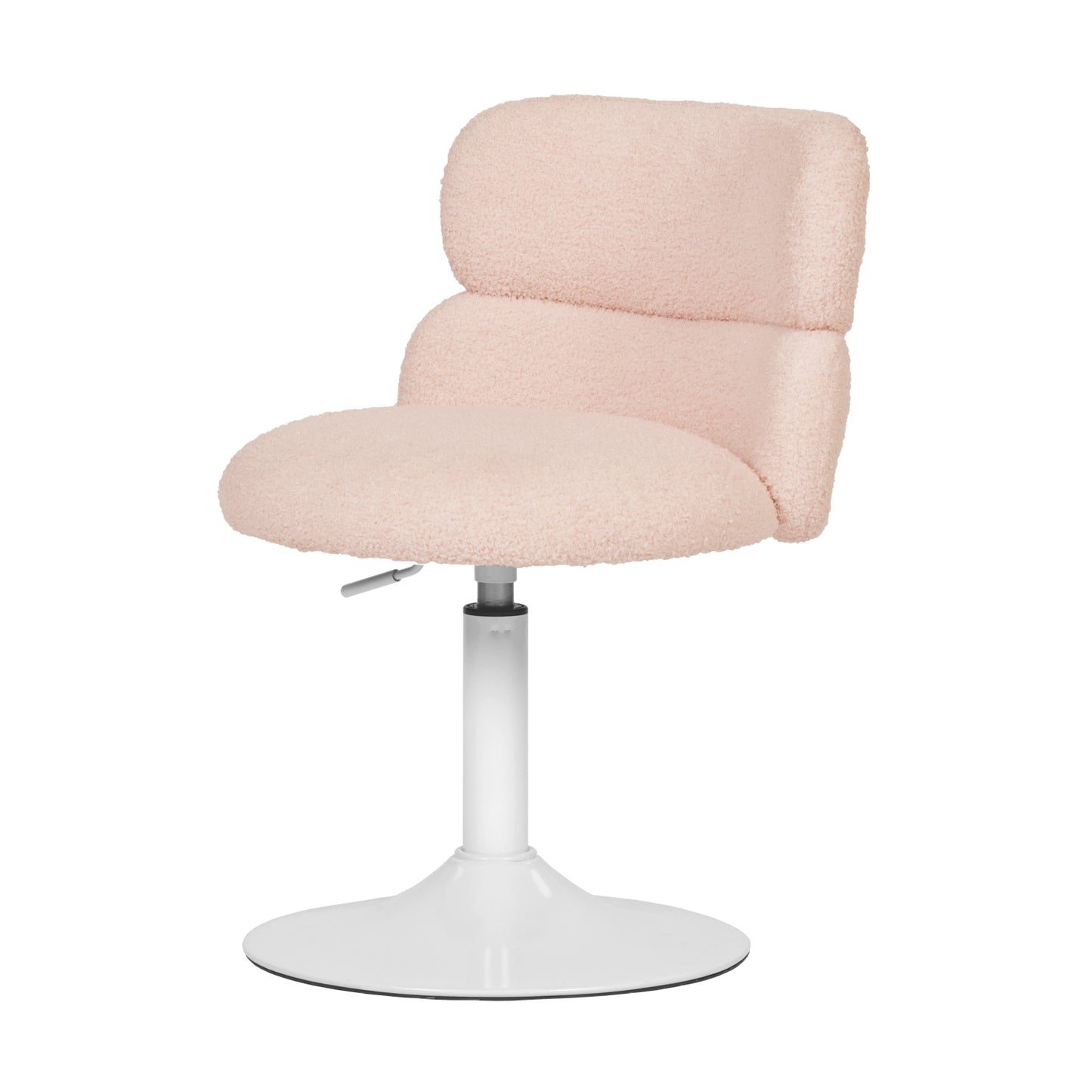 Silla Giratoria Ajustable para Bar y Tocador Rosa