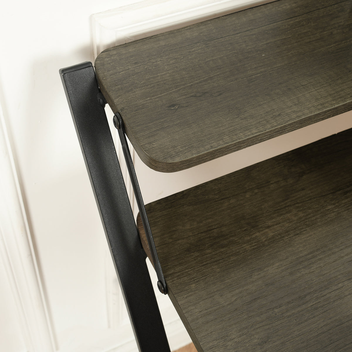Escritorio Oficina Plegable + Silla Oficina Negra