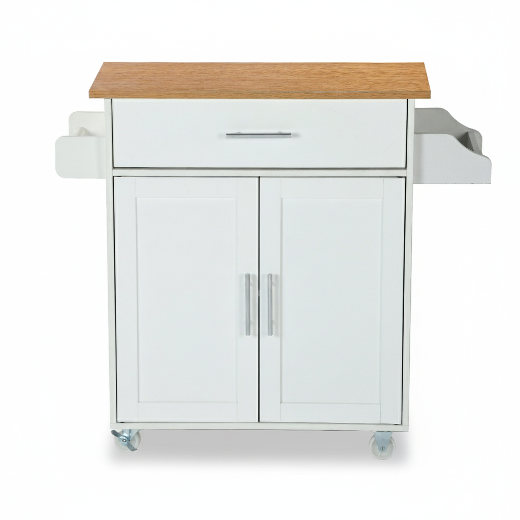 NUEVO Isla de Cocina Madera Carrito  con Closet de Almacenamiento RANGER