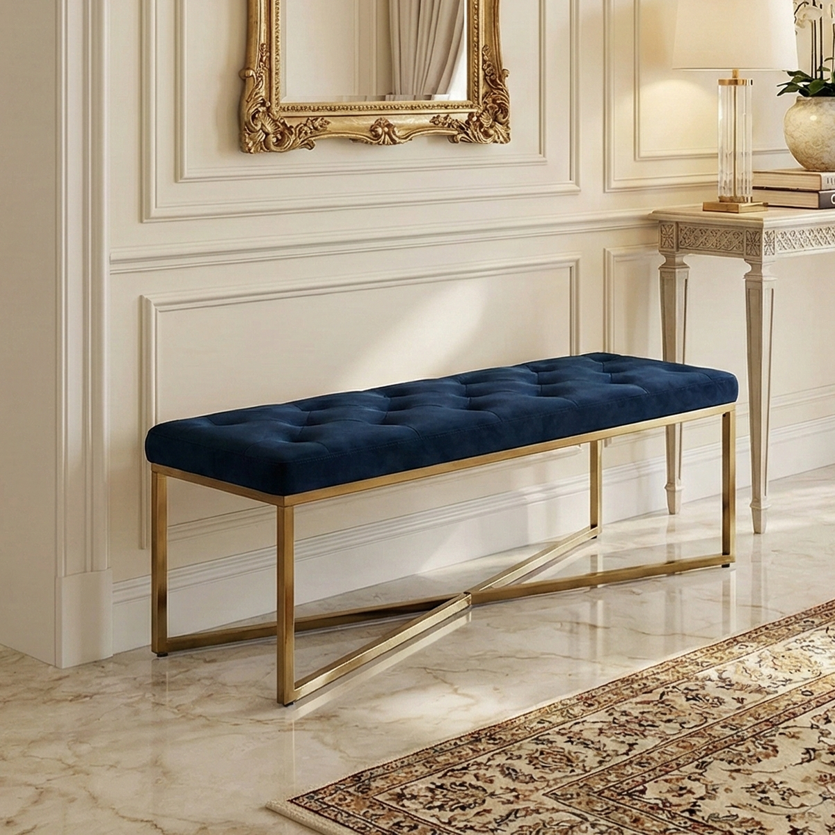 Cyber Gomyhome Otomano Personalizable Rizzo Blue