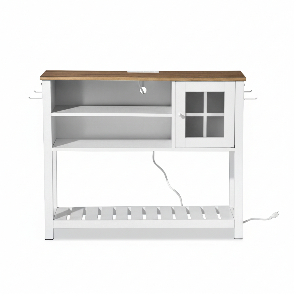 NUEVO Gabinete de Almacenamiento con Tomacorriente Armario SAMI