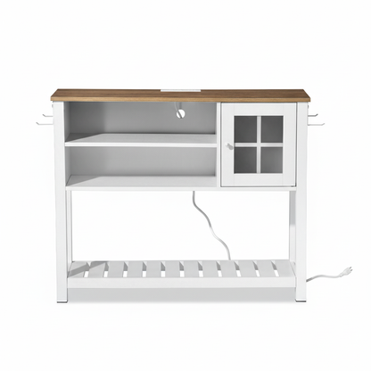 NUEVO Gabinete de Almacenamiento con Tomacorriente Armario SAMI