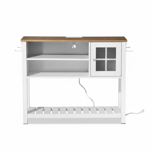 NUEVO Gabinete de Almacenamiento con Tomacorriente Armario SAMI