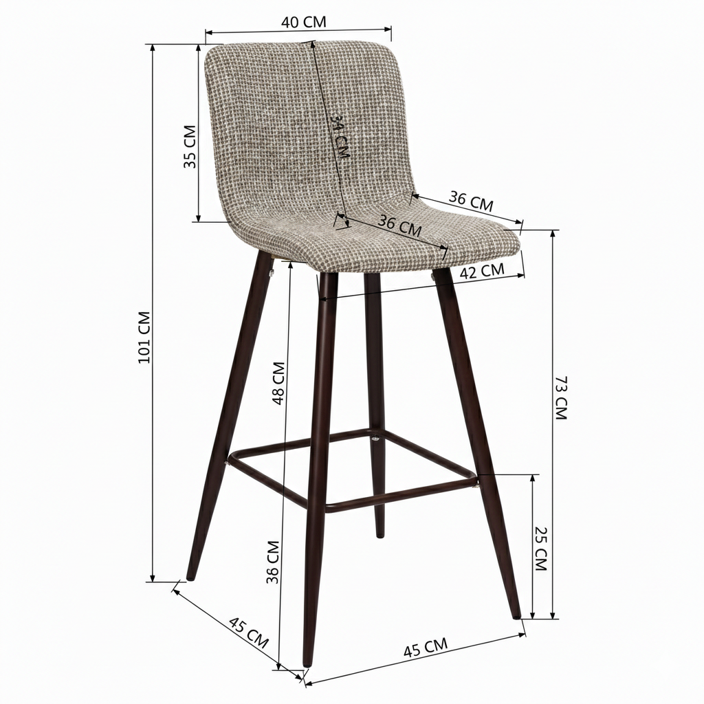 Cyber Gomyhome Banco Tapicería personalizable 2 PC - Scargill