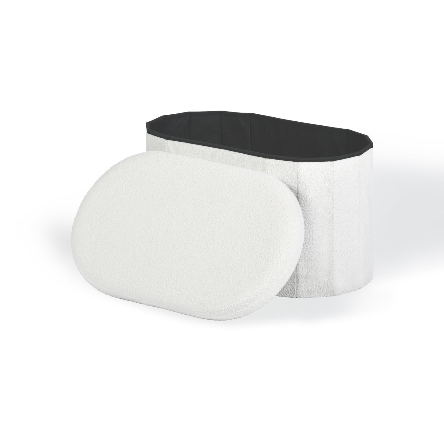 Banco Otomano Plegable con Almacenaje,Taburete con Reposapies SIYA