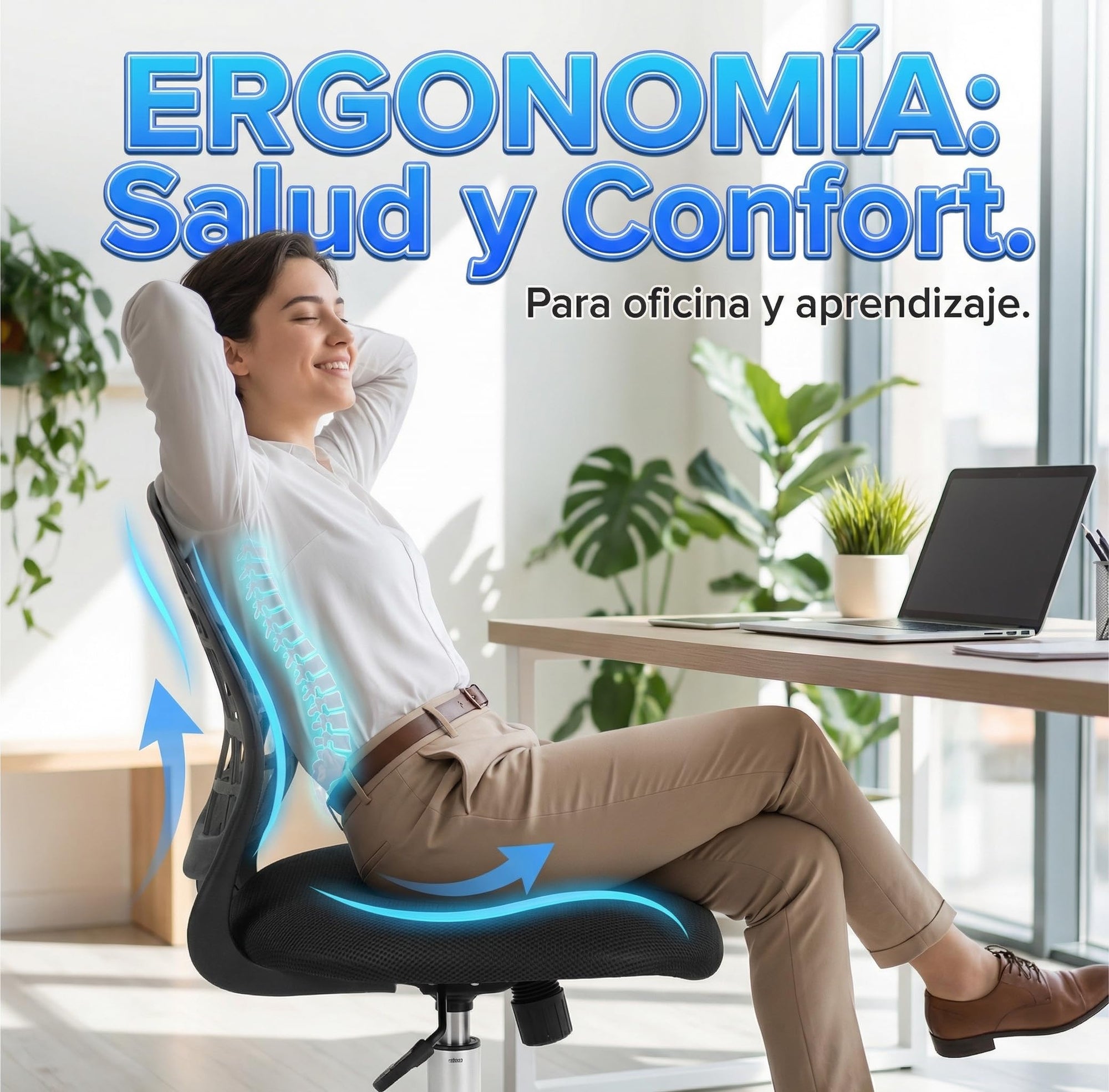 Escritorio en L 124 cm + Silla Negra