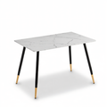 Mesa De Comedor Marble Estilo Eames Rectangular Whalen