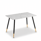 Mesa De Comedor Marble Estilo Eames Rectangular Whalen