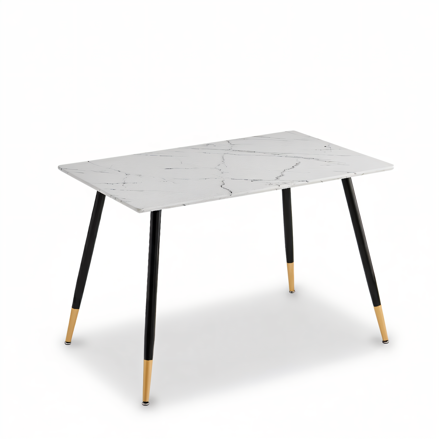 Mesa De Comedor Marble Estilo Eames Rectangular Whalen