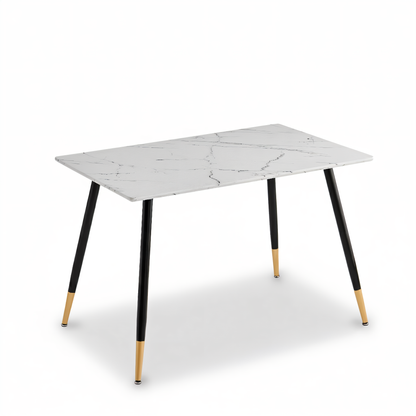 Mesa De Comedor Marble Estilo Eames Rectangular Whalen