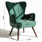 Cyber Gomyhome Sillón Tapizado Personalizable