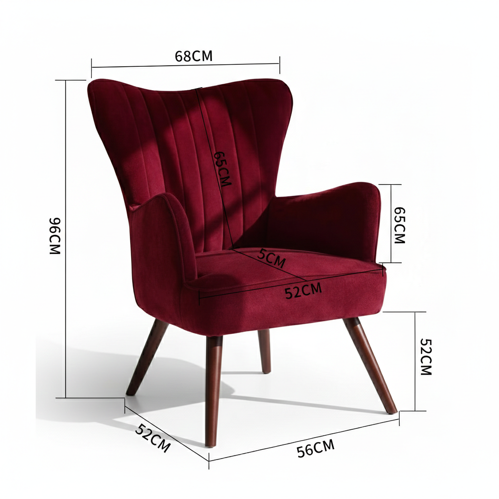 Cyber Gomyhome Sillón Tapizado Personalizable