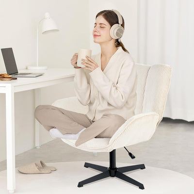 NUEVO Silla Sillón Individual Moderna en Altura Ajustable DUROTHIL Beige