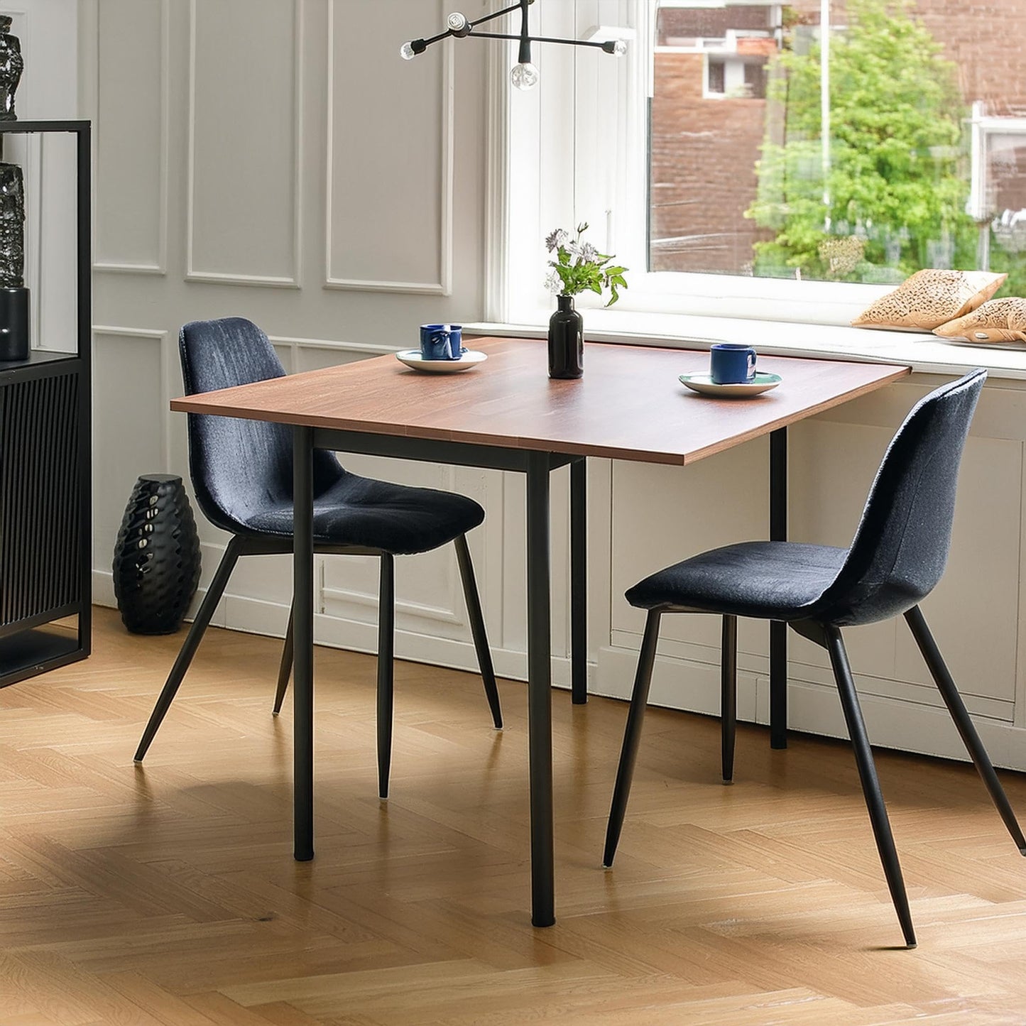 Mesa de Comedor Extendible Rectangular Clinton