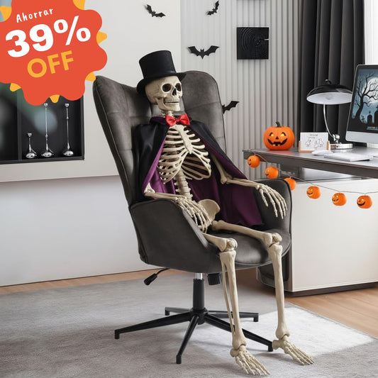 Silla Sillon Individual con Brazo Moderno Silla para Comedor Sala Oficina Negro IRIS